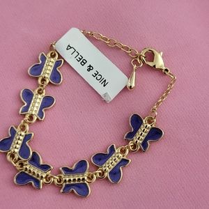 Girl's bracelet in laminated gold